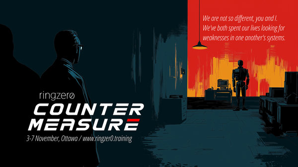 Ringzer0 COUNTERMEASURE