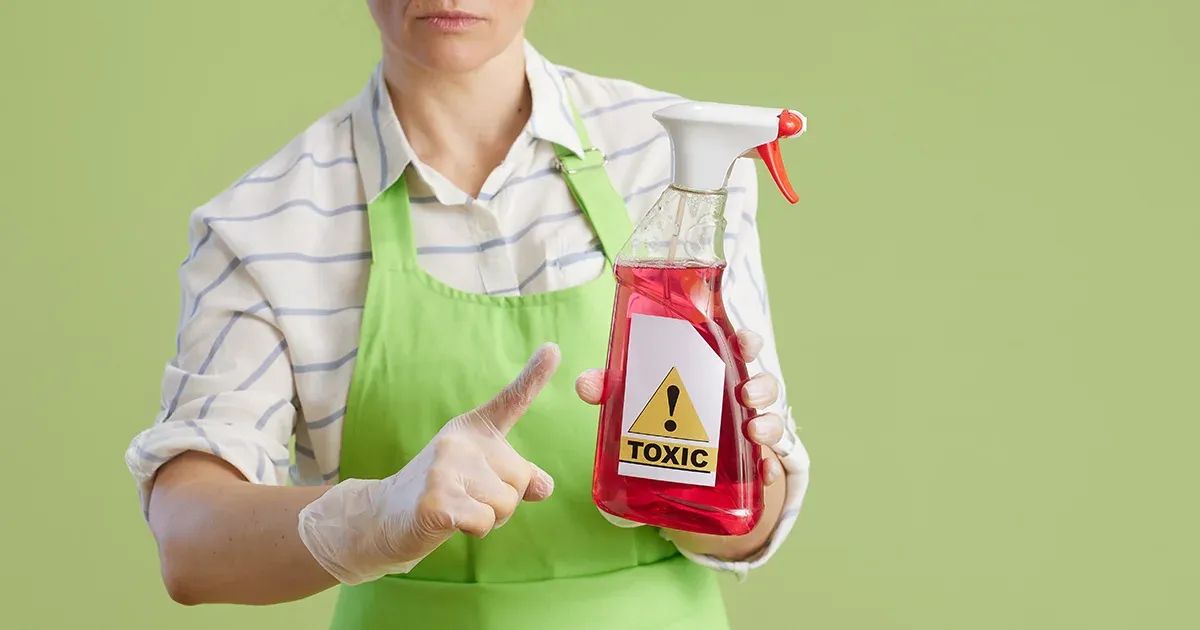 Deshágase de sus productos de limpieza tradicionales