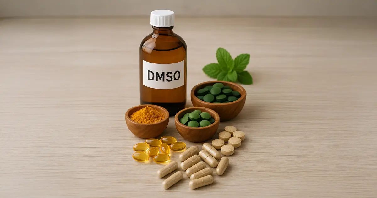 ¿Qué pasa cuando combina DMSO con sus suplementos?