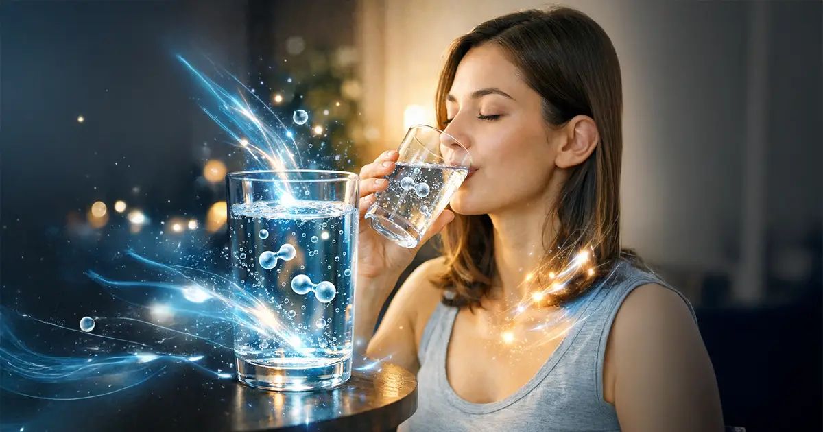 Ni vitaminas ni jugos: esta molécula disuelta en agua es el verdadero interruptor de energía