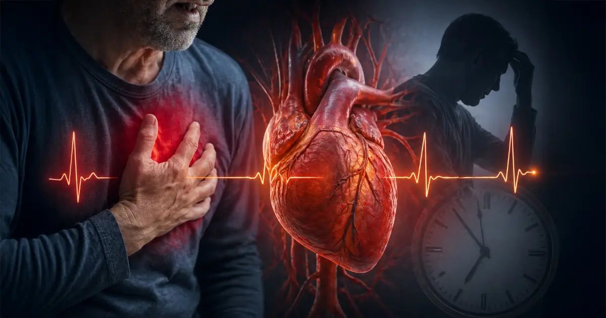 Su corazón lleva años enviándole señales antes de un infarto, ¿las está escuchando?