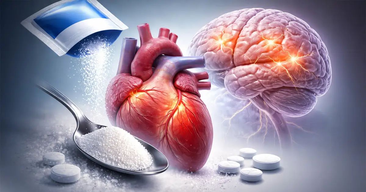 ¿Consume este endulzante artificial? Así podría estar dañando su corazón y cerebro