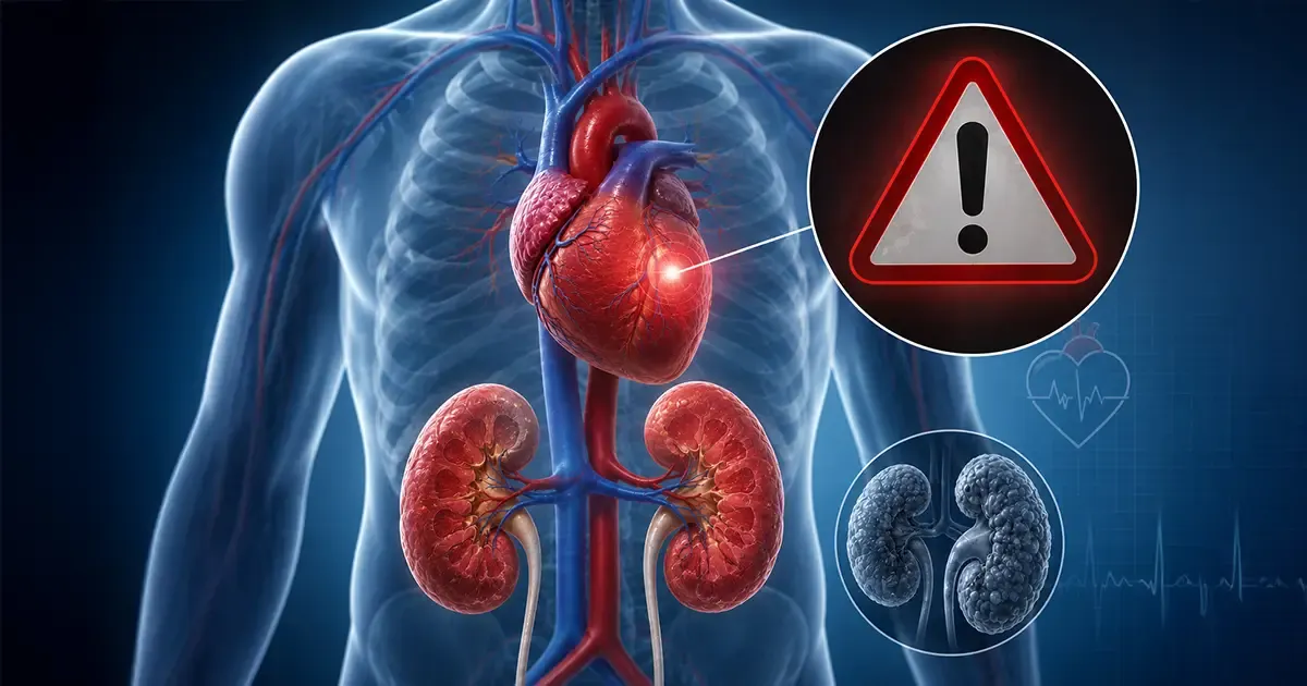 Sus riñones podrían estar ocultando la verdadera causa de sus problemas cardiovasculares