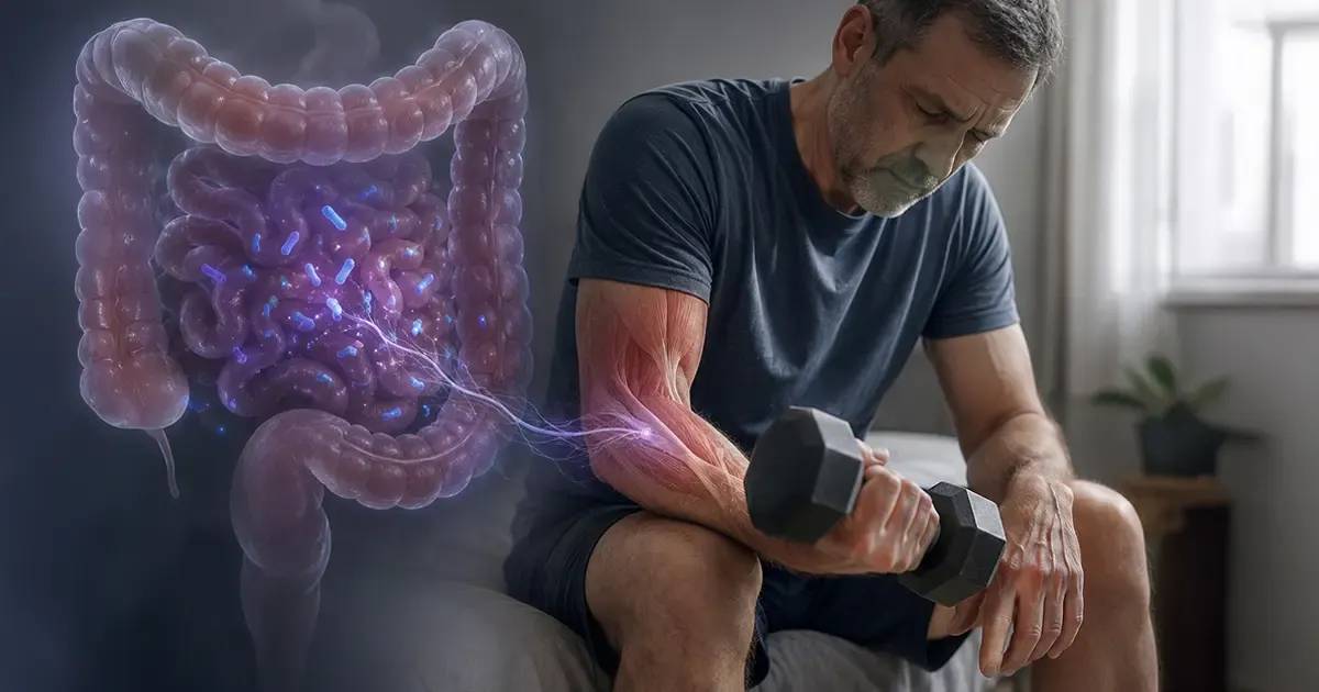 ¿Y si su falta de fuerza muscular empezara en el intestino?