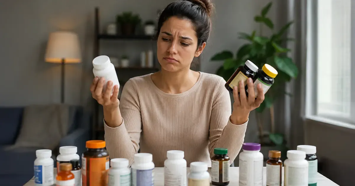 Por qué tantos suplementos terminan olvidados en un cajón