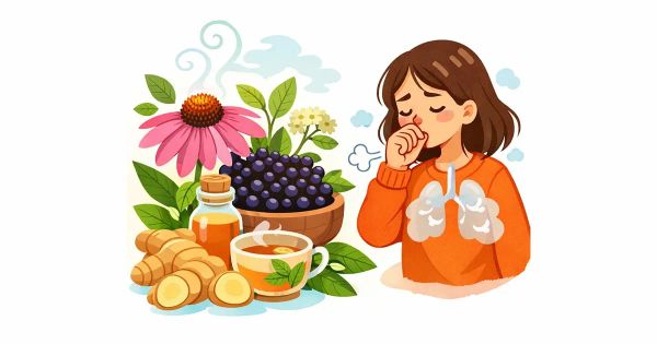 Refuerce sus defensas de forma natural con las hierbas más poderosas contra las infecciones respiratorias