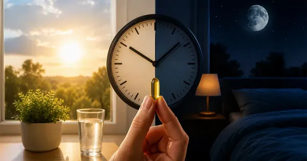 ¿Está tomando vitamina D a la hora equivocada?