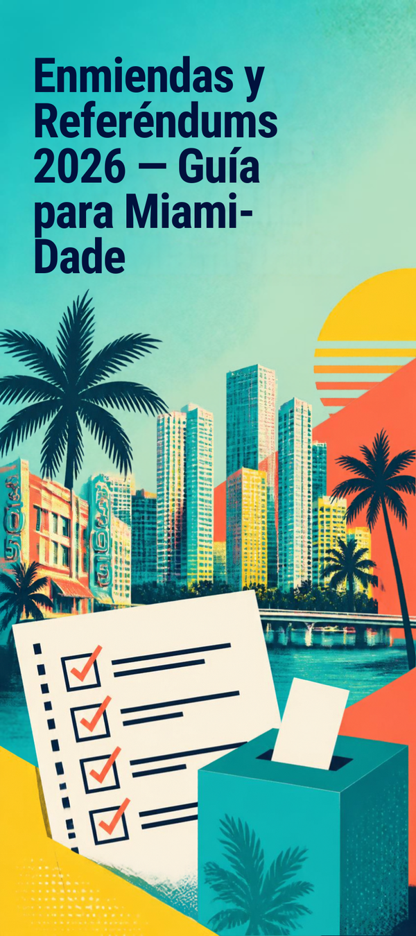 🗳️ Primera Edición de 3 — Serie Especial Elecciones Florida 2026