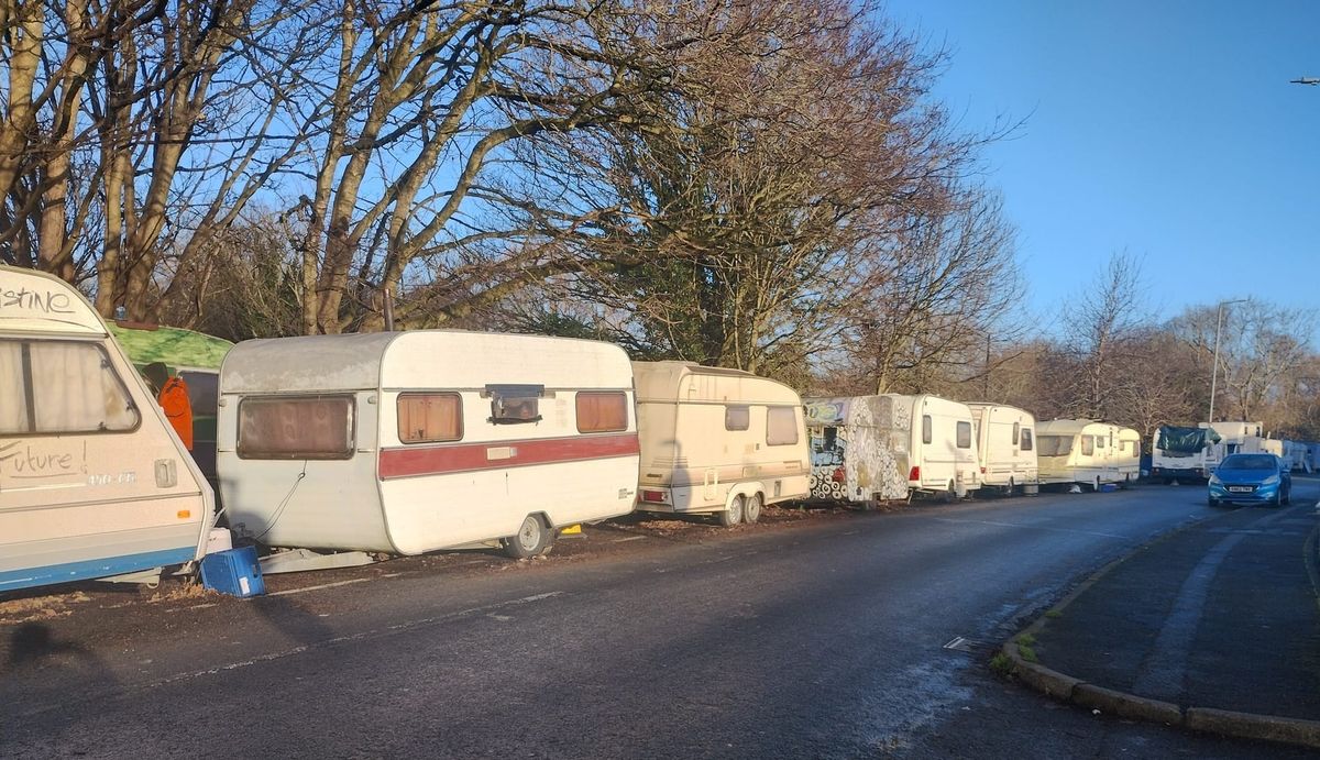 Eviction warning to van dwellers