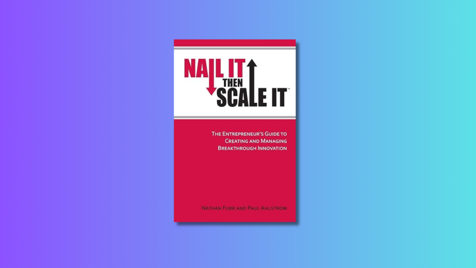 Nail it then scale it - Vodnik pri ustvarjanju in upravljanju inovacij