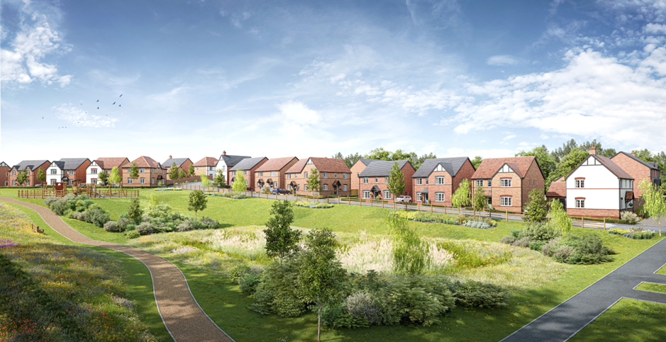 Shepshed show home throws open its doors to prospective buyers at new development