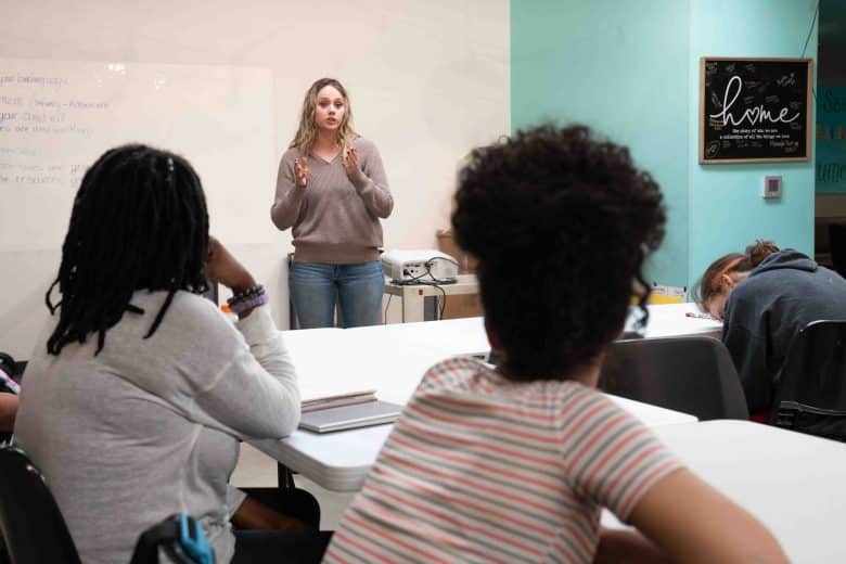 Lumen High School guest teacher