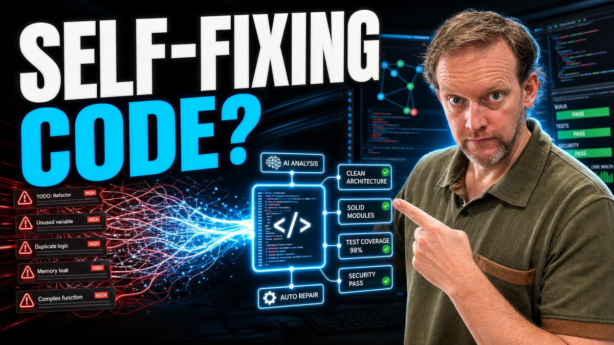 What If Your AI Code Fixed Its Own Tech Debt?