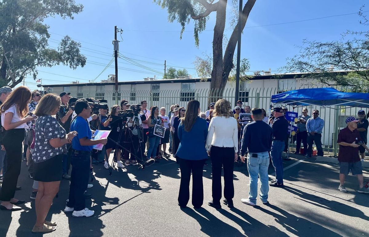 Campaña Harris-Walz se organiza en el sur de Tucson