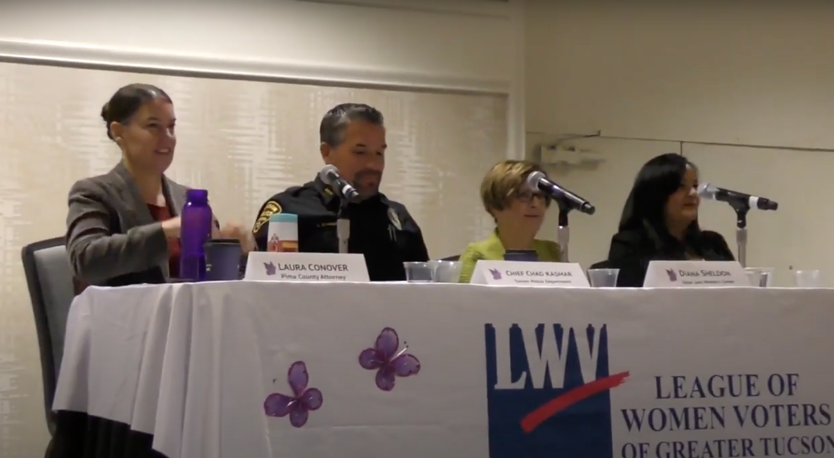 League of Women Voters panel spotlights domestic violence, housing crisis