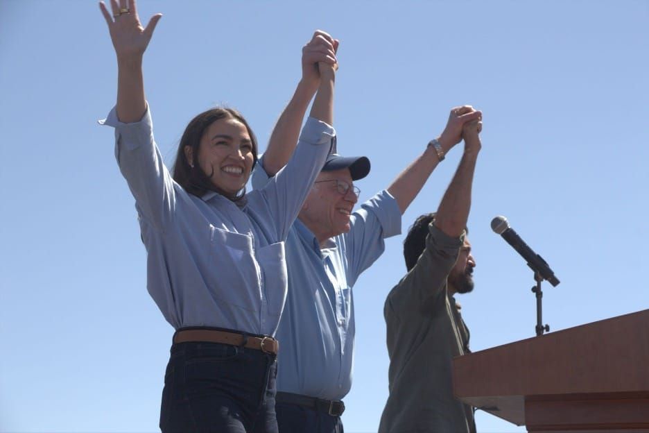Sanders y Ocasio-Cortez movilizan a los tucsonenses