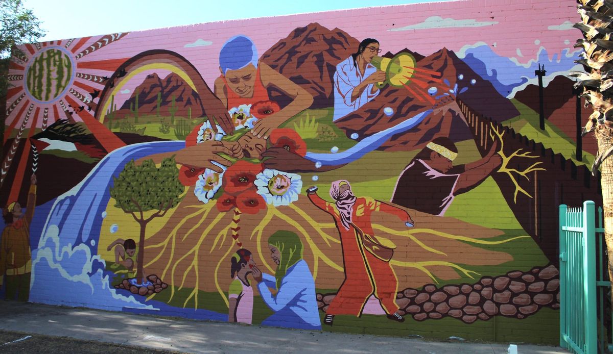 Tucson artists unveil mural linking struggles for liberation across borders