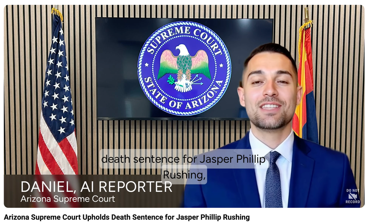 Arizona court criticized for AI death penalty announcement