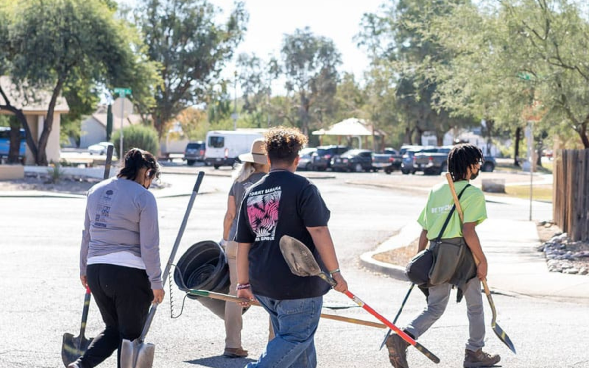 Teens grow leadership, plant trees in Tucson