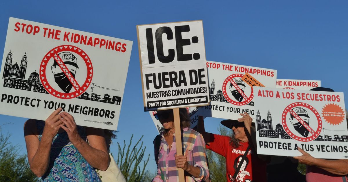 Protesters demand transparency over alleged ICE facility on south side