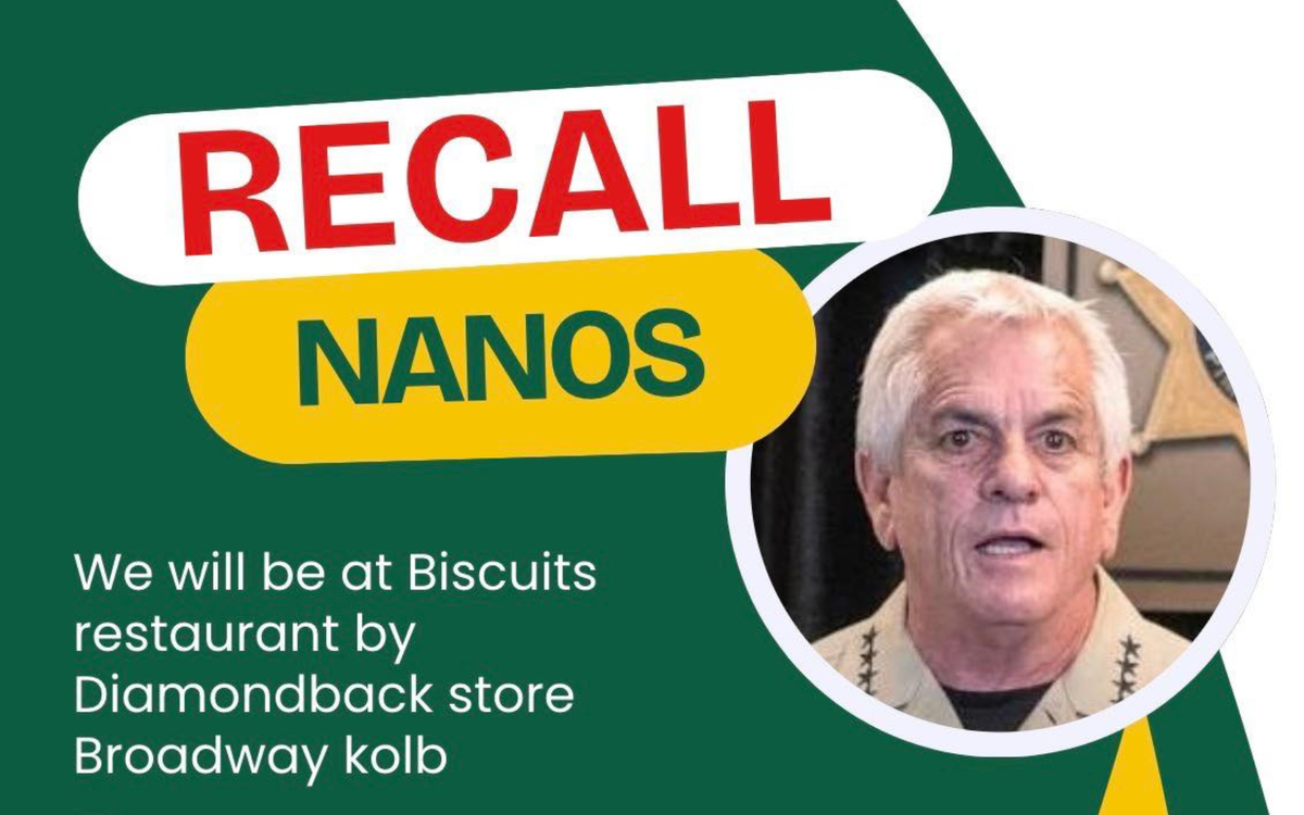 Crece presión para destituir al sheriff Nanos