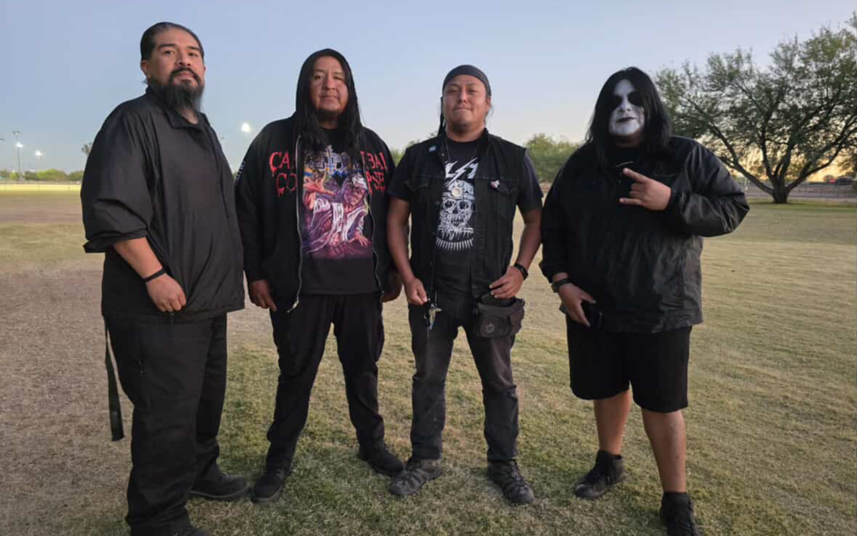 Tohono O'odham metal band Guardians AZ rocks on