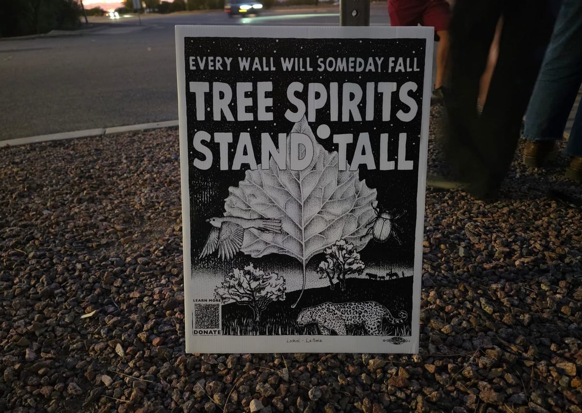 Lochiel border wall protest camp closes in Southern Arizona