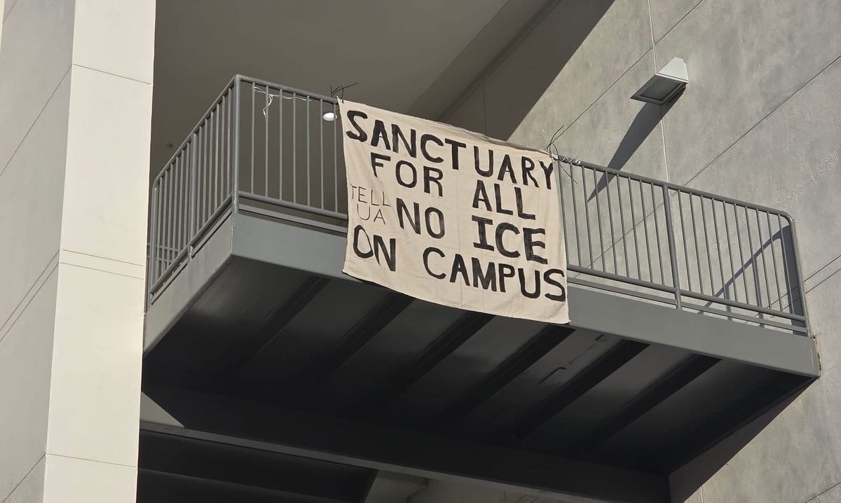 Campus groups ask University of Arizona to limit ICE