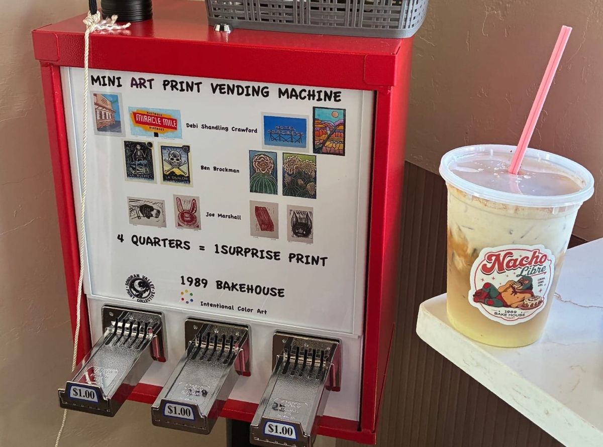Tucson art vending machines dish out $1 prints