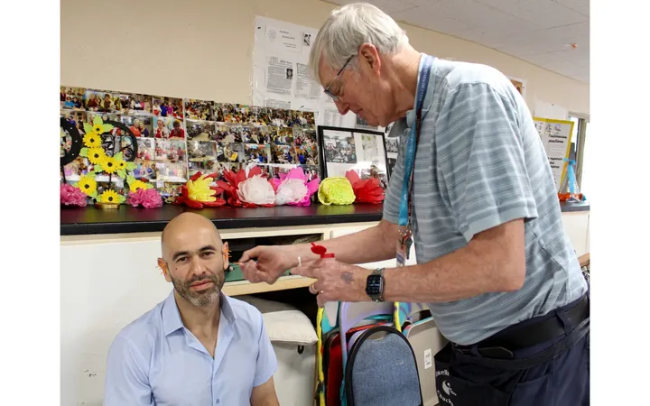 Retired Tucson judge offers free ear acupuncture for healing