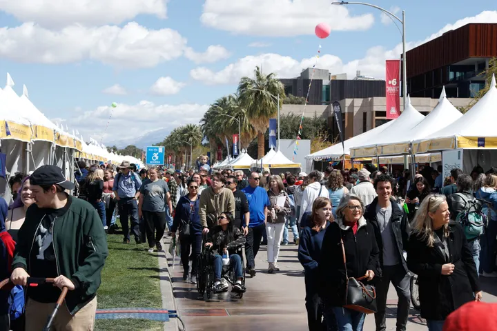 Tucson Festival of Books shines amid chilly temps and springtime heat