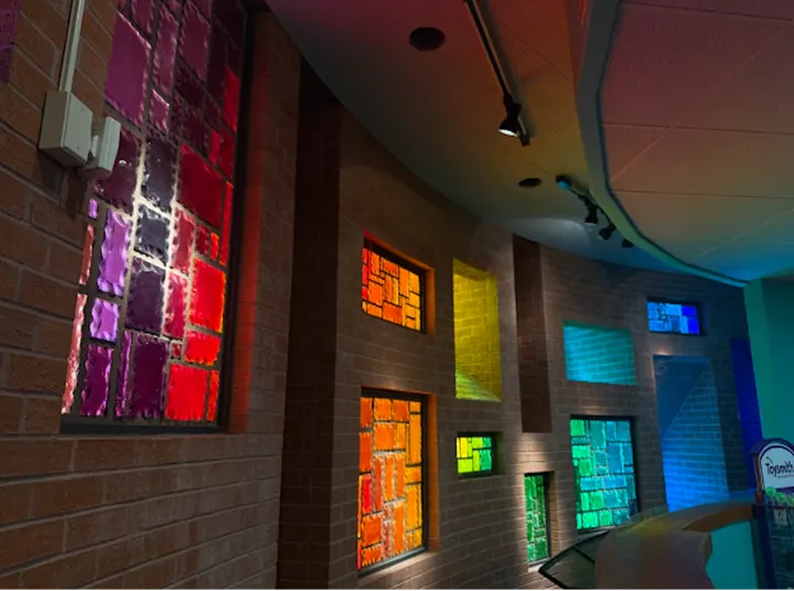 Flandrau’s iconic glass windows restored by local artist