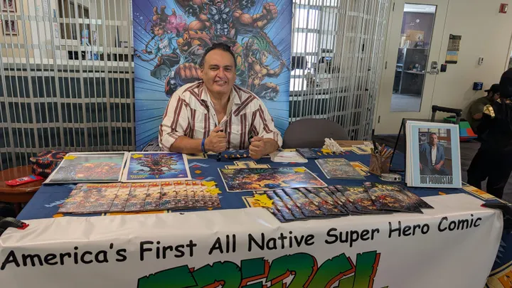 Jon Proudstar talks Native storytelling at Pima library event