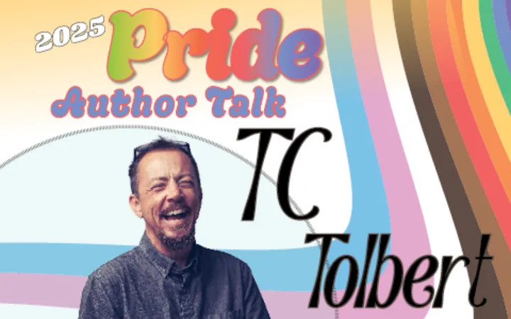 Poet Laureate TC Tolbert headlines Pride Author Talk