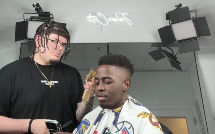 Tucson barber goes viral after cutting Bryce James’ hair