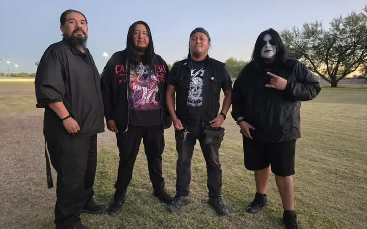 Tohono O'odham metal band Guardians AZ rocks on