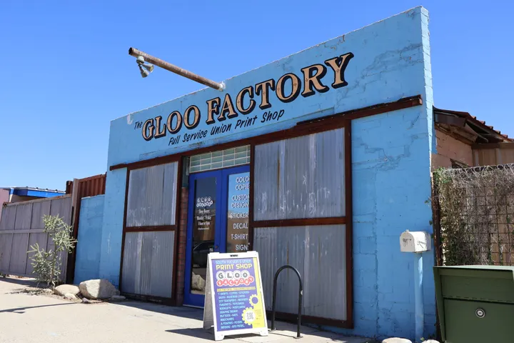 Tucson's Gloo Factory prints for the community