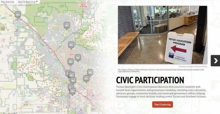 Spotlight's third hub links Tucsonans to civic power