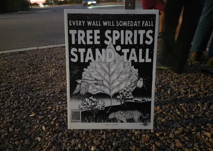Lochiel border wall protest camp closes in Southern Arizona