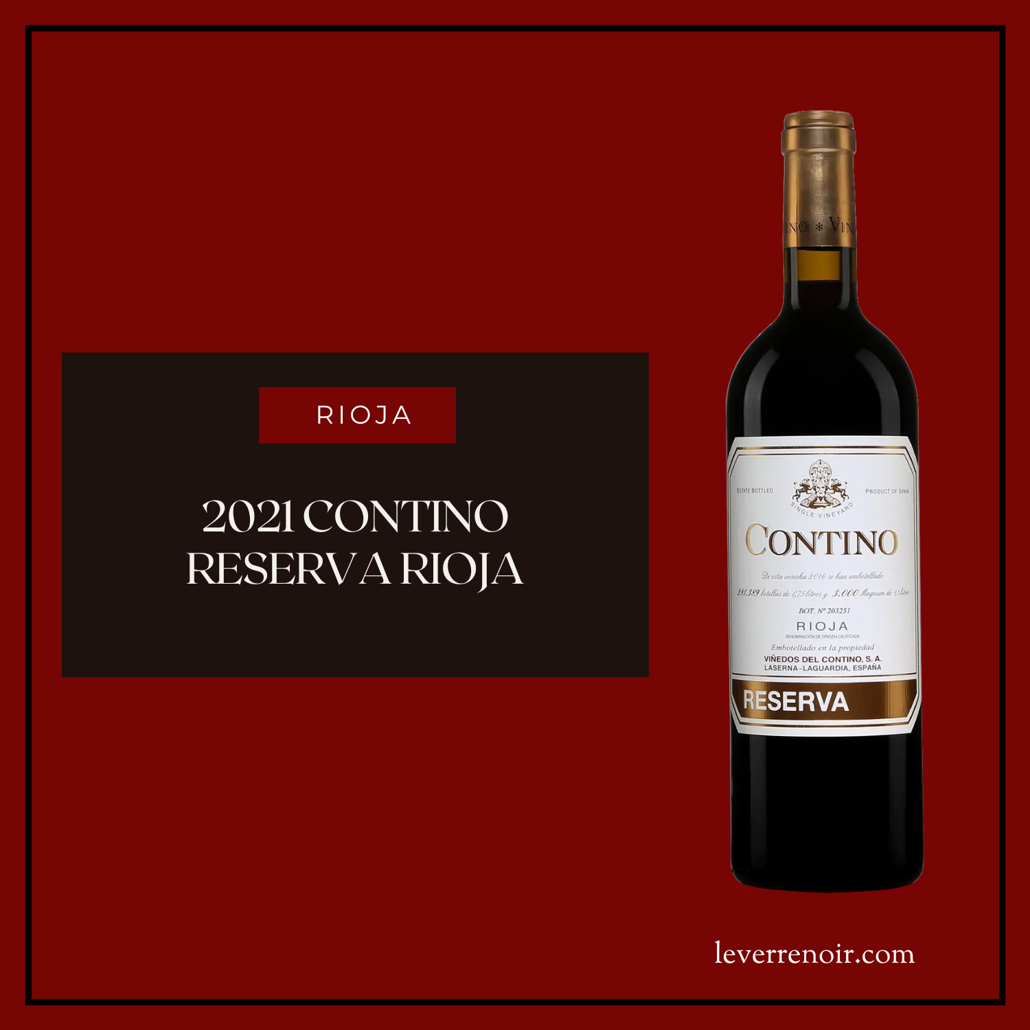 2021 Contino Reserva Rioja