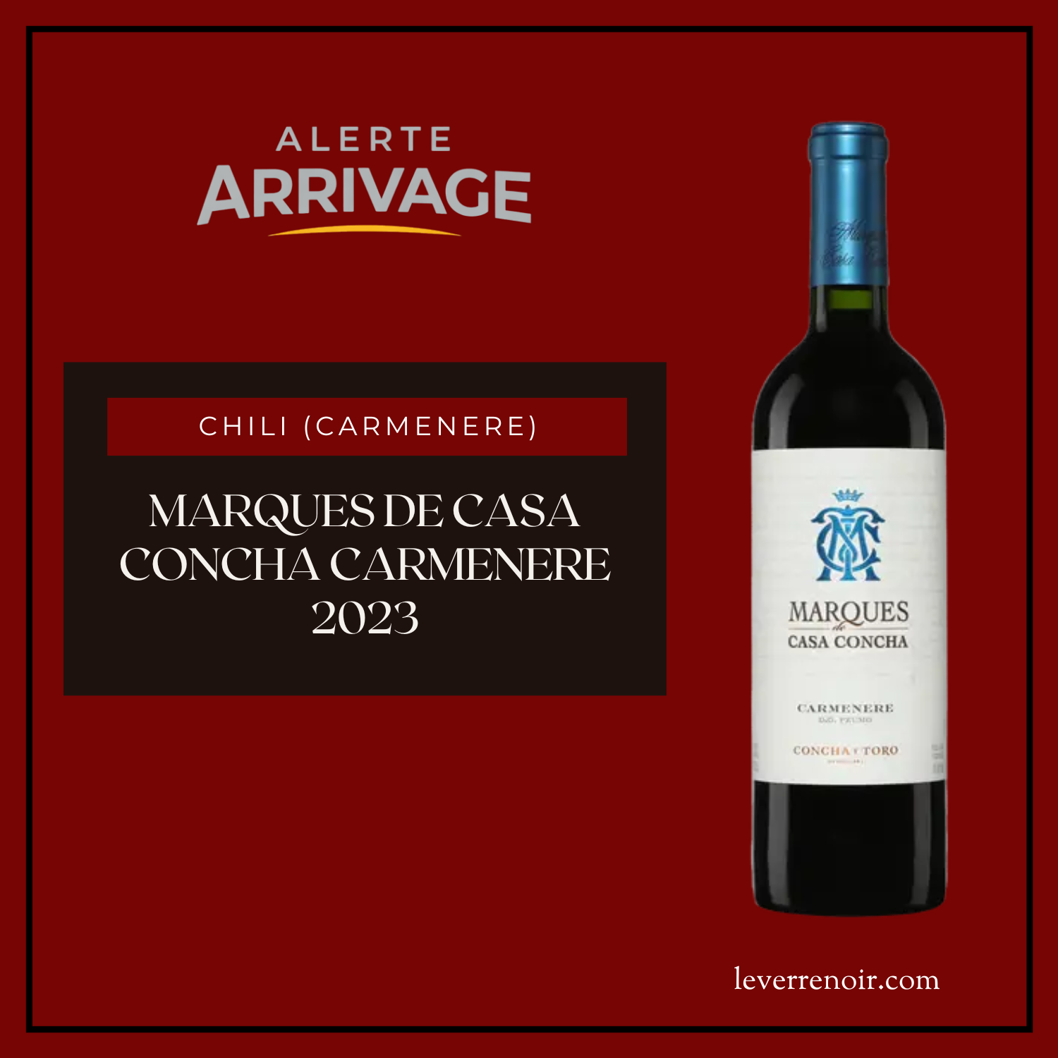 Marques de Casa Concha Carmenere 2023