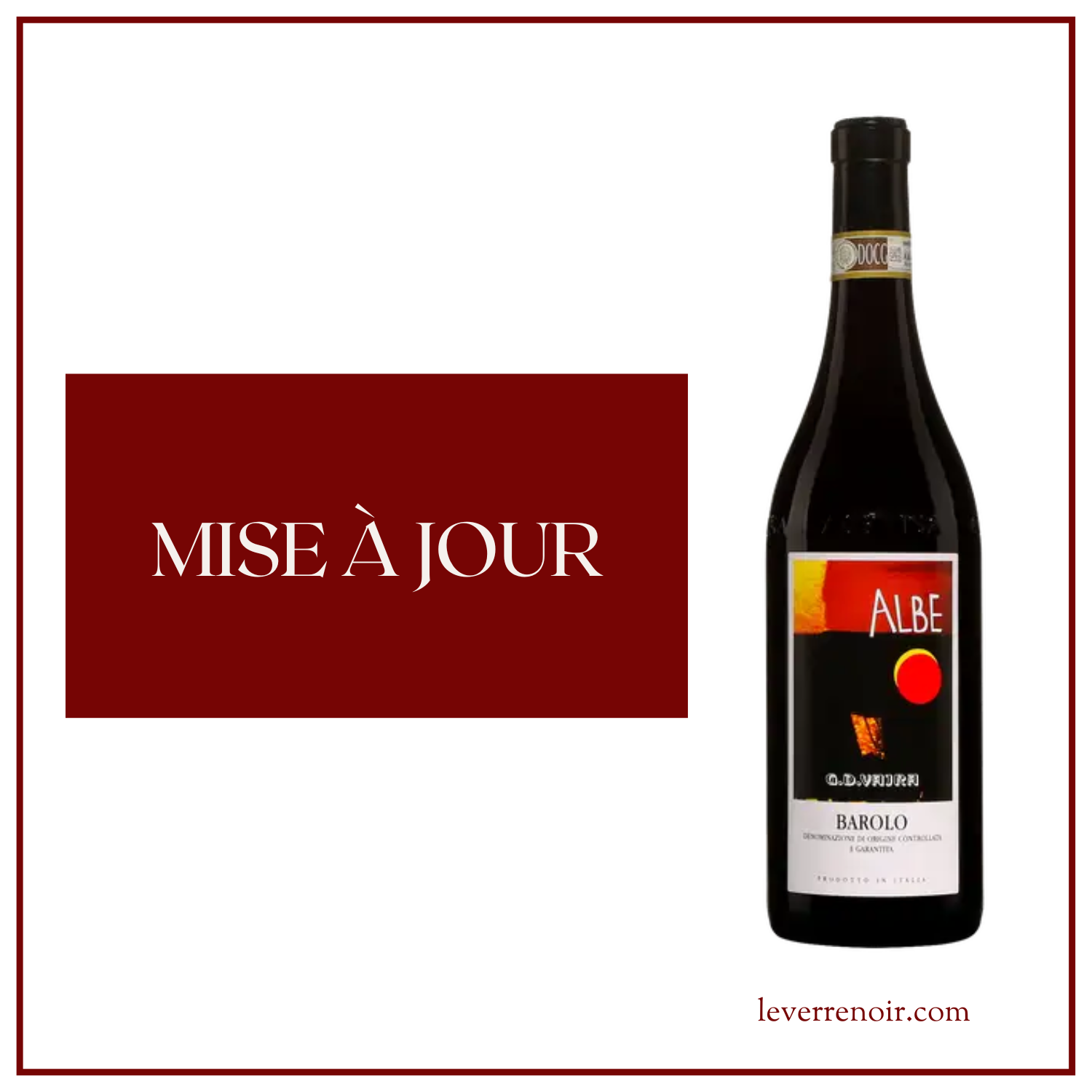 G.D. Vajra Albe Barolo 2022