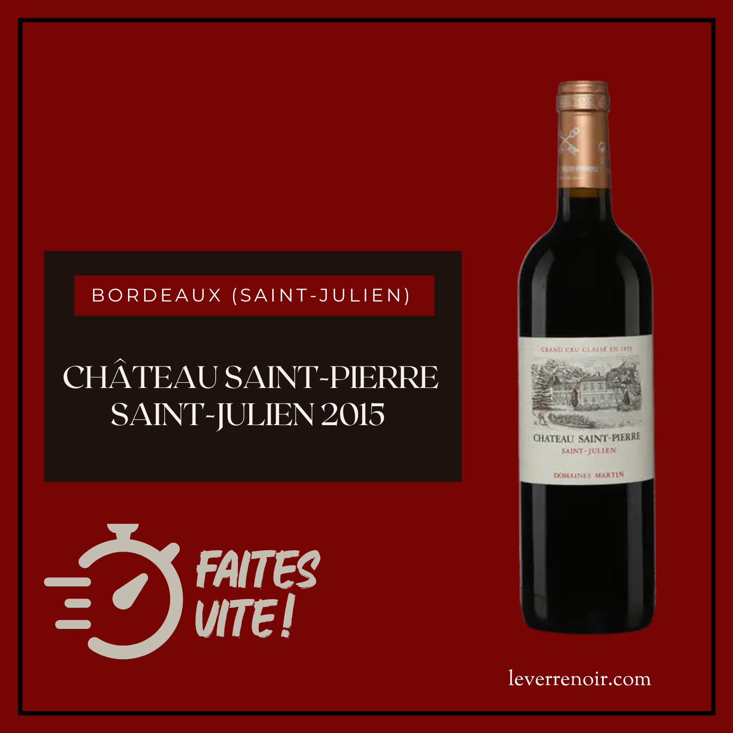 Château Saint-Pierre Saint-Julien 2015