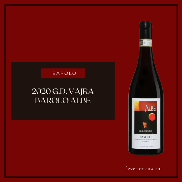 2020 G.D. Vajra Barolo Albe