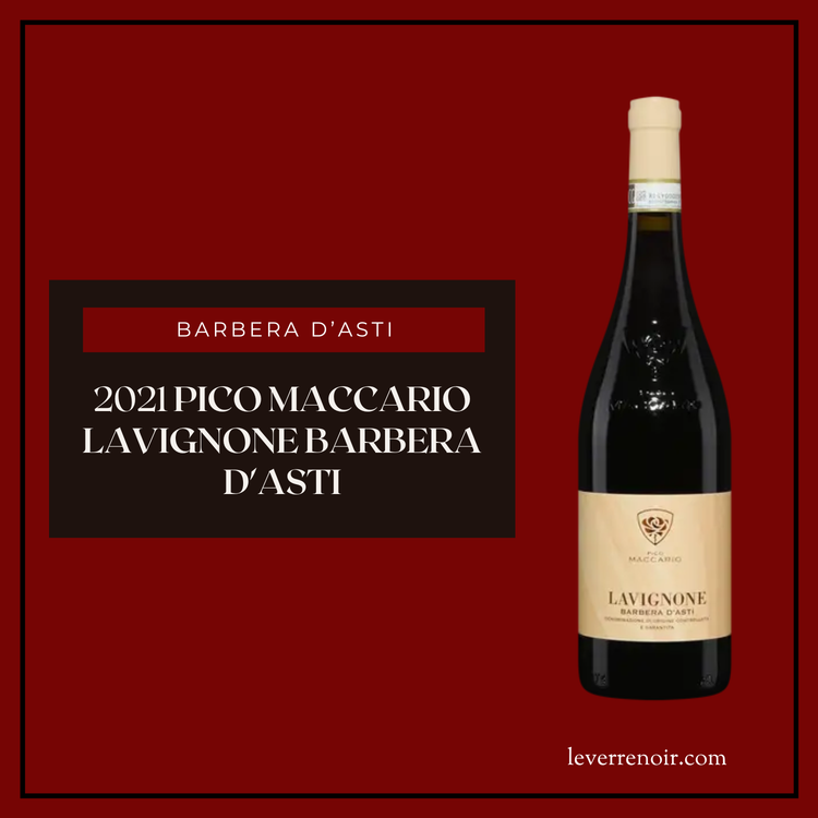 2021 Pico Maccario Lavignone Barbera d’Asti