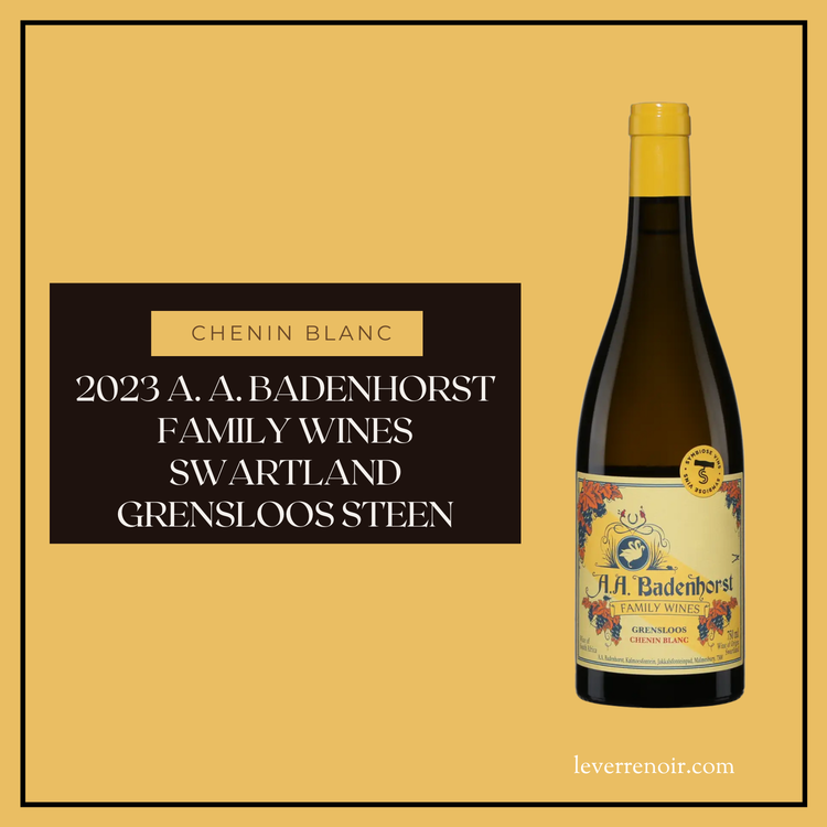 2023 A. A. Badenhorst Family Wines Swartland Grensloos Steen