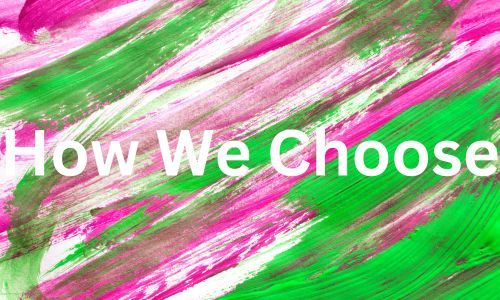 Pink and Green Shoes