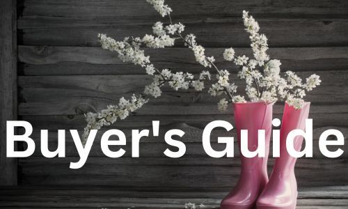 Pink Metallic Boots