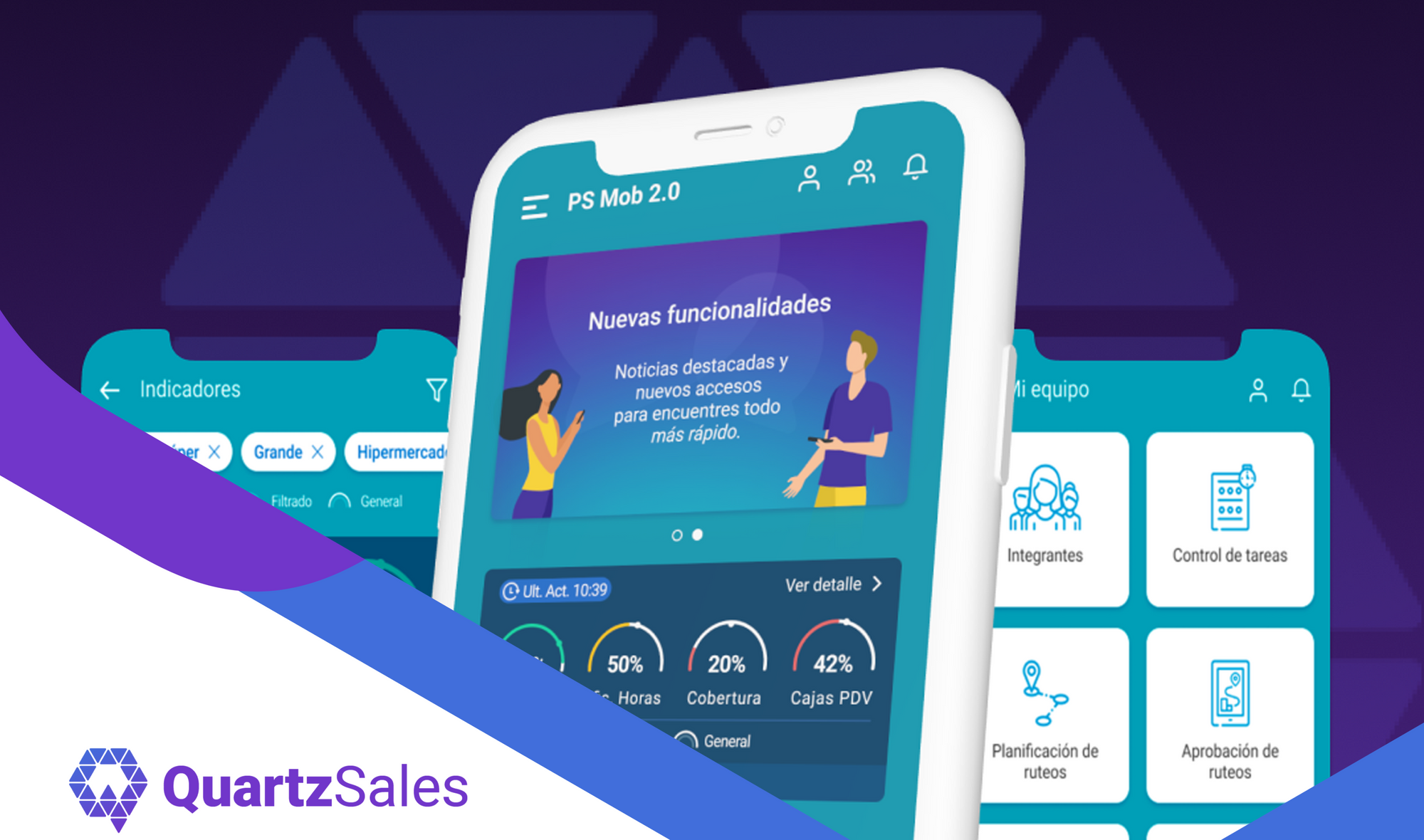 QuartzSales: the fundamental pillar of your trade marketing strategy.