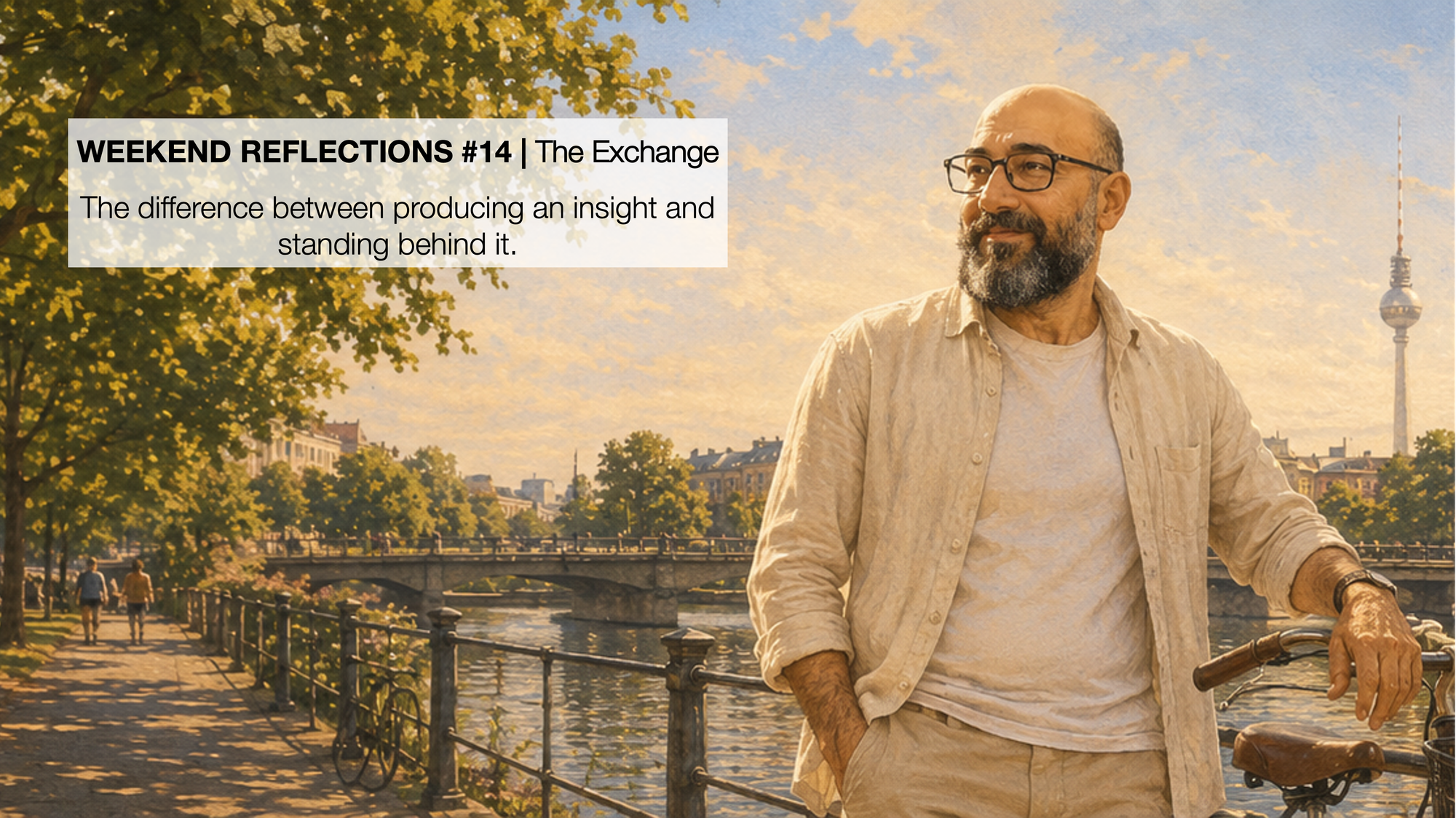 Weekend Reflections #14 | The Exchange